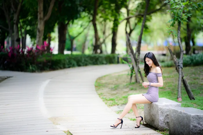 [Mzsock] NO.224 Bao Stockings and High Heels Beautiful Legs Outdoor Shot street photography#[79P]-27