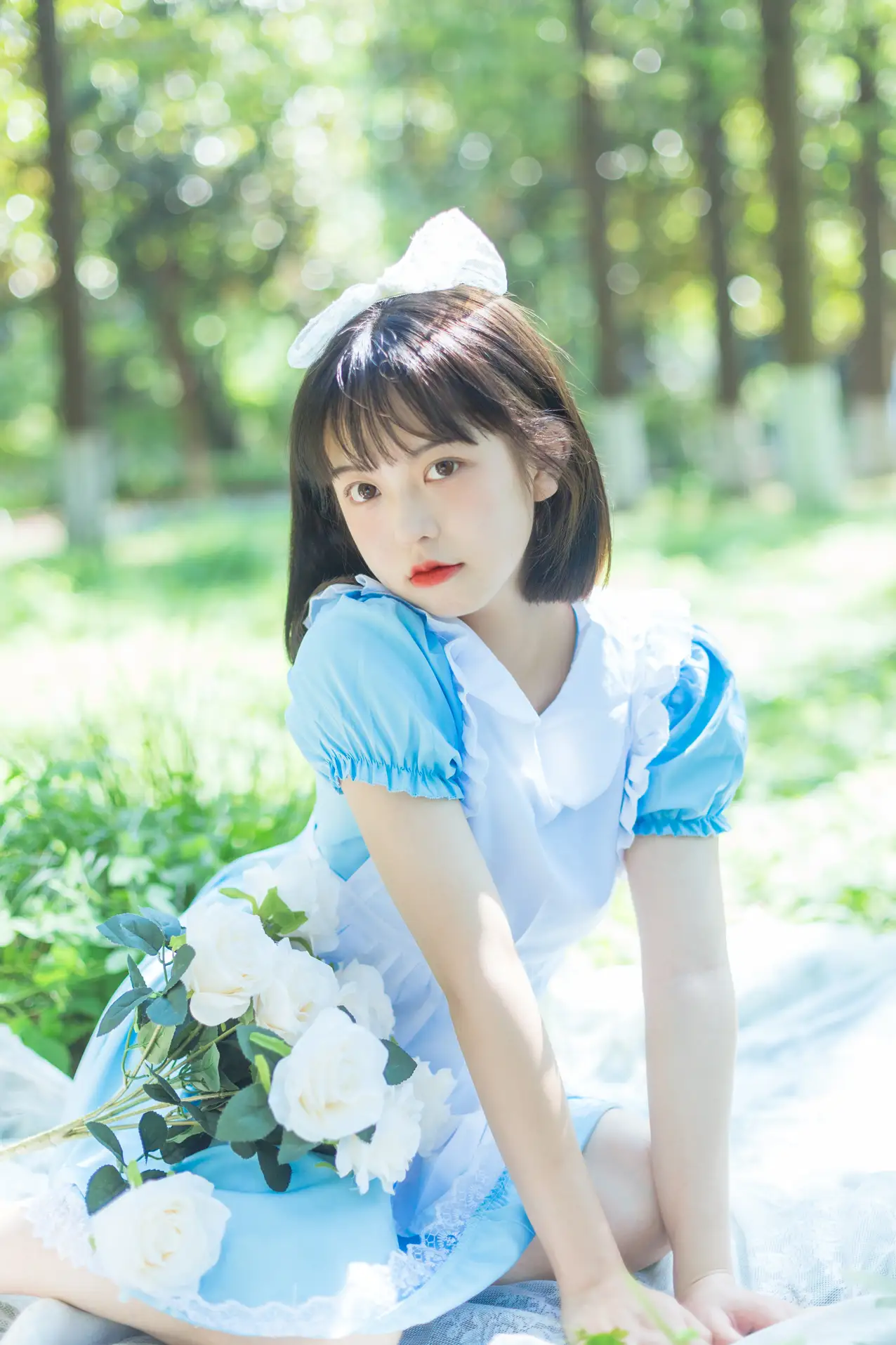 [YITUYU] 2022.08.05 Vol.1628 – Daisies and Strawberries Haji Twist#[32P]-19